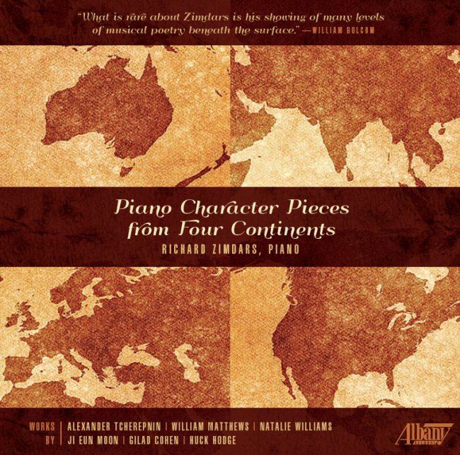 Piano Character Pieces from Four Continents cover