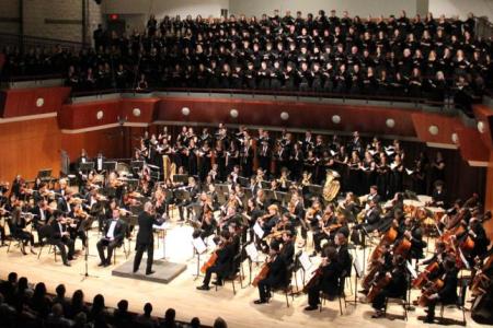 Over three hundred student musicians perform closing concert of the season.