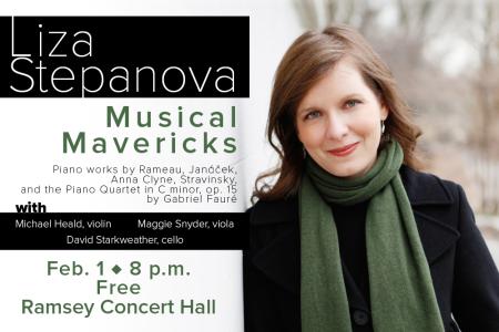Liza Stepanova Musical Mavericks recital